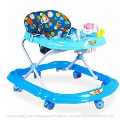 Baby Walker 6120 With Music, Toys, Height Adjustable Children, Learning, Driving