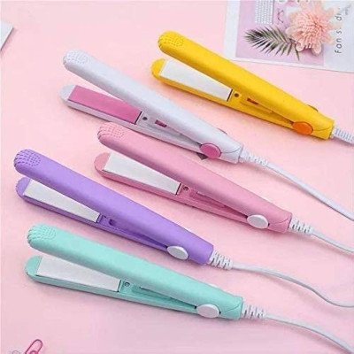 Mini Hair Straightener Flat Iron Ceramic Hair Straightener Dry and Wet Thermotactic Electric Curling Iron