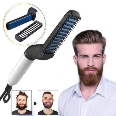 Comb Men Beard and Hair Quick Straightener