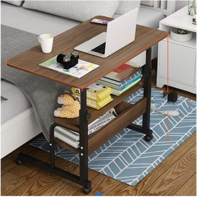 Adjustable Laptop Table For Home And Office - Brown