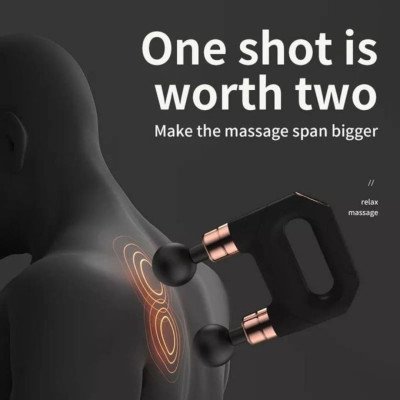 Acupressure Double heads Massage Gun Pro