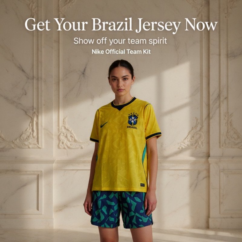 Brazil 2026 Home Fan Edition Jersey
